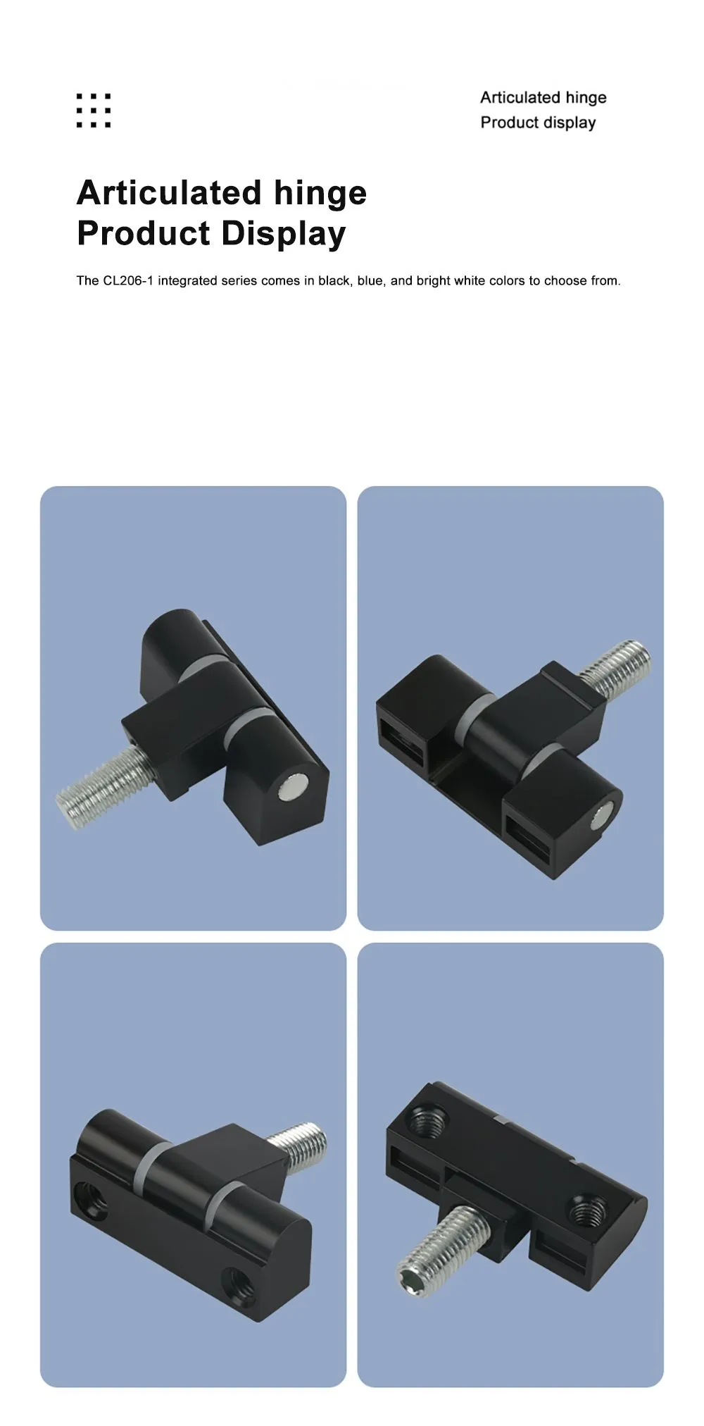 Electric Industry Cabinet Removable Hinge