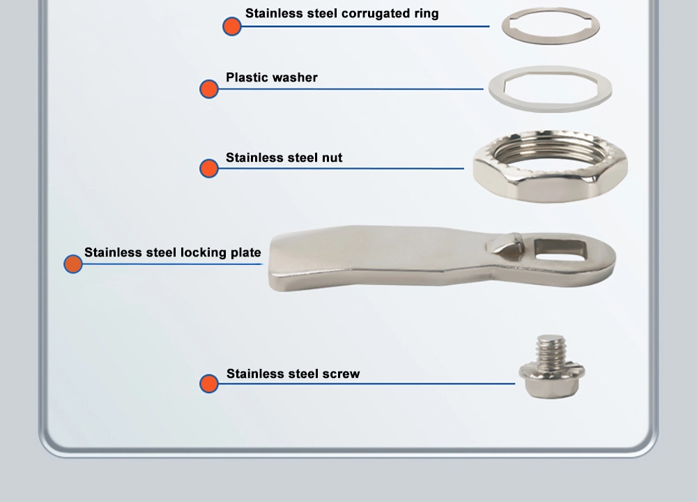 Triangle Lock Electric Cabinet Door Lock