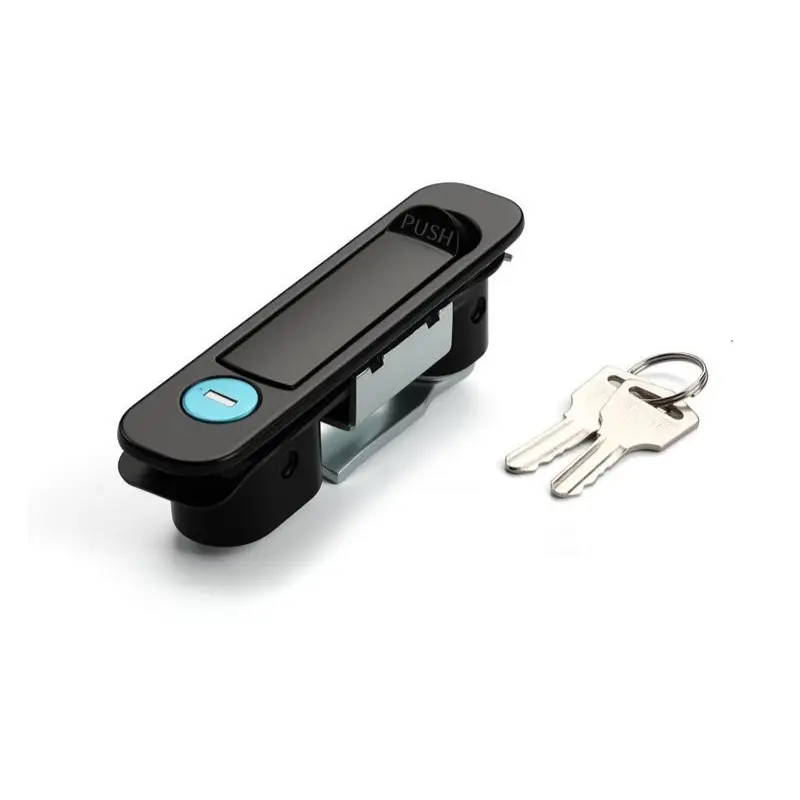 Serrure de porte d'armoire en acier